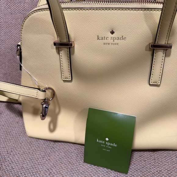 Kate Spade Cedar Street Maise Leather Shoulder Bag - Beautiful Yellow - Picture 5 of 6